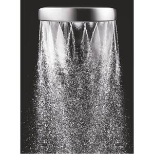 Aio 1-Spray 6 in. Single Wall Mount Handheld Shower Head in Chrome