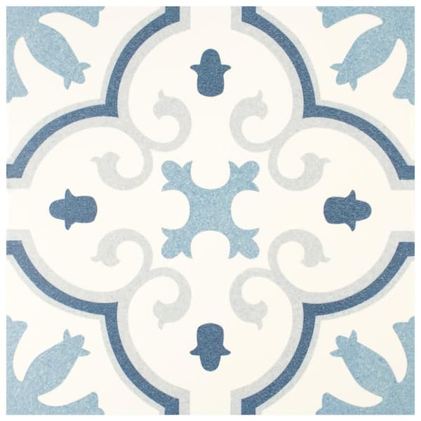 Monteca Blue 10 in. x 10 in. Porcelain Floor and Wall Tile (8.61 sq. ft./Case)