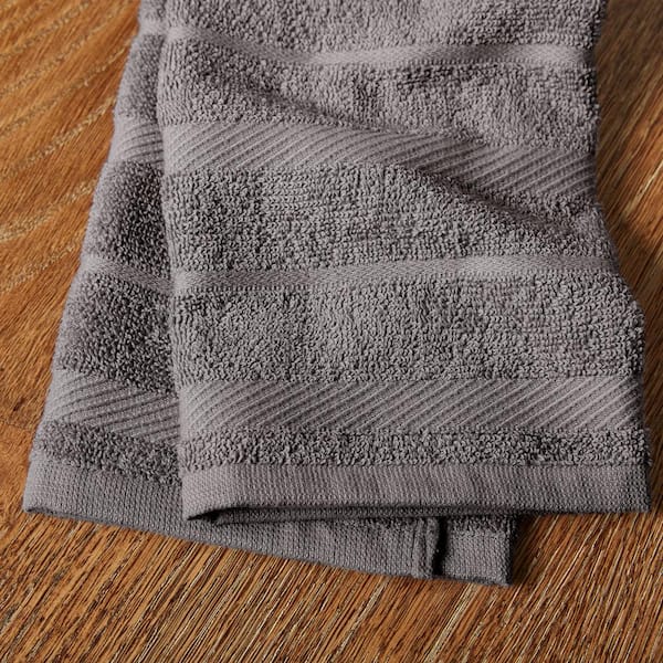 KitchenAid Albany Gray Kitchen Towel Set (Set of 4) ST009616TDKA