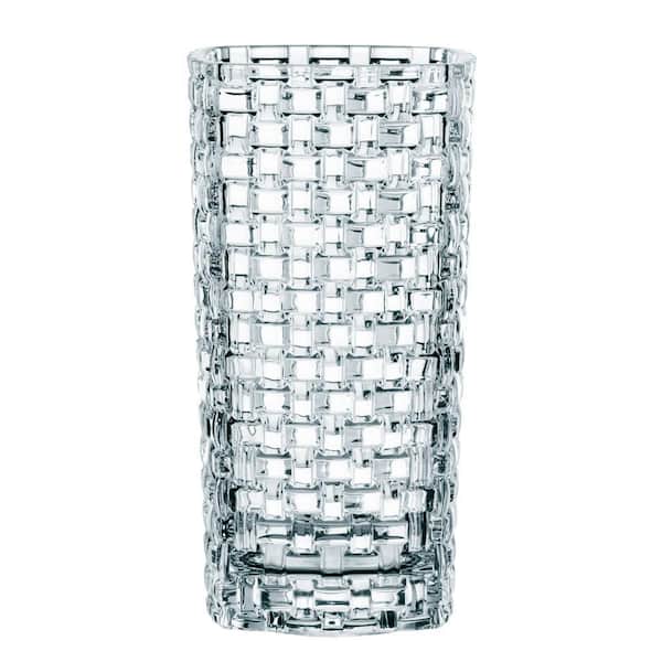 Nachtmann Ocean リードクリスタル花瓶 28cm Nachtmann 8 in. Clear Bossa Nova Crystal Vase N82088 - The Home Depot