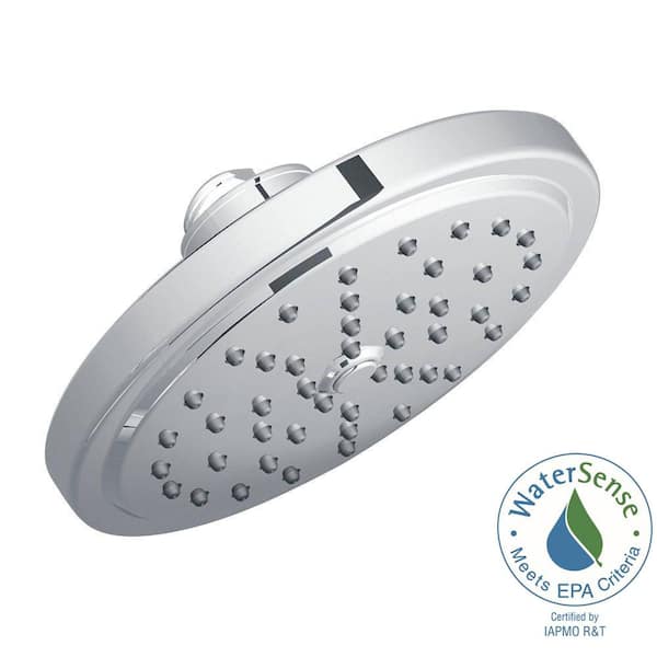 MOEN Fina 1Spray 7 in. EcoPerformance Shower Head featuring Immersion