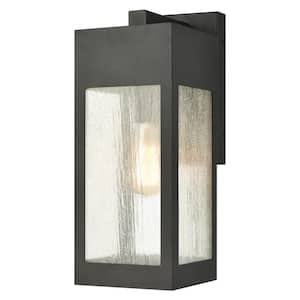 Bristol Charcoal Outdoor Hardwired Wall Sconce with No Bulbs Included