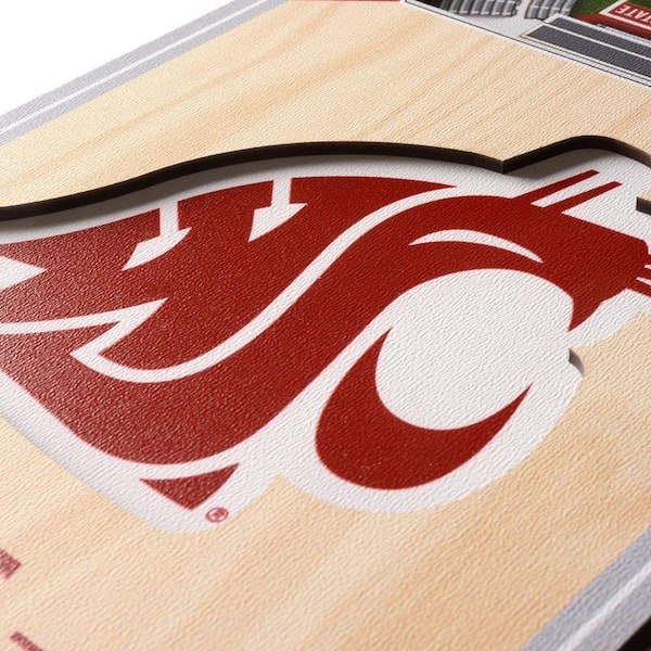 YouTheFan 953210 6 x 19 in. NCAA Louisville Cardinals 3D Stadium Banner - KFC Yum Center