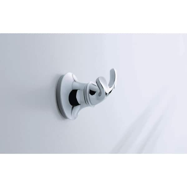 KOHLER Fairfax Double Robe Hook in Polished Chrome K-12153-CP - The Home  Depot