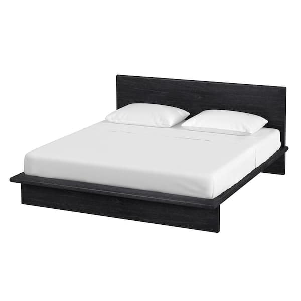 Butler Specialty Company Halmstad Black Wood King Panel Bed