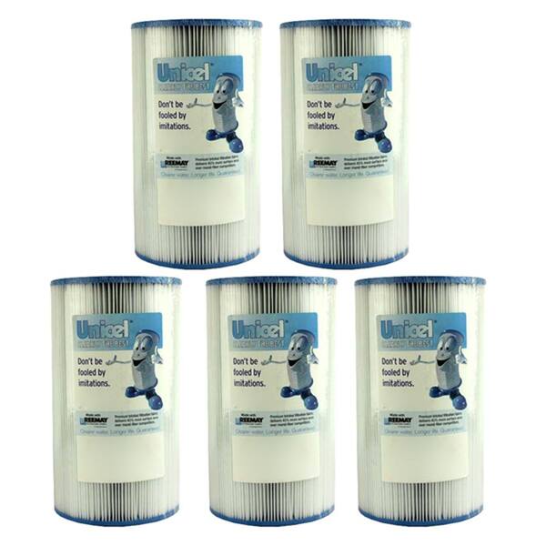 Unicel 6 in. Dia 30 sq. ft. Pool/Spa Replacement Filter Cartridge (5-Pack)