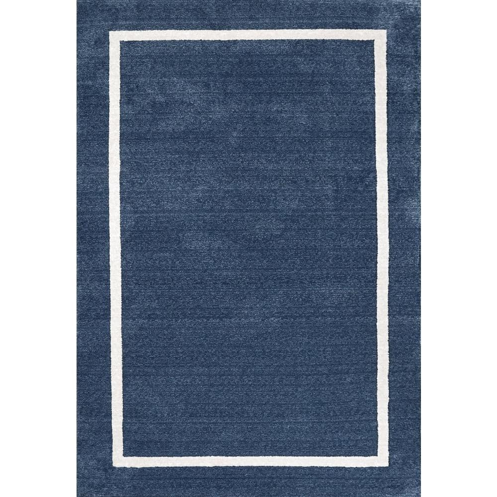 Dynamic Rugs Hera 9 ft. X 11 ft. 5 in. Blue/Ivory Geometric Indoor Area