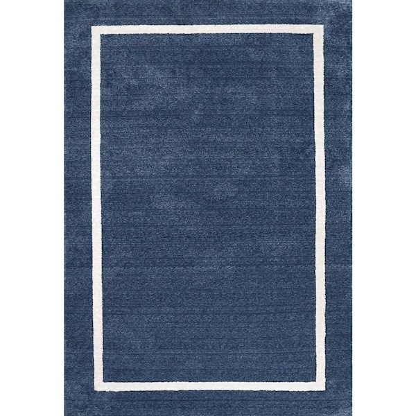 Dynamic Rugs Hera 9 ft. X 11 ft. 5 in. Blue/Ivory Geometric Indoor Area Rug