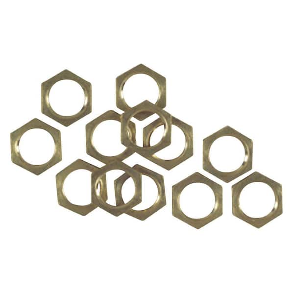 Westinghouse 12 Solid Brass Hex Nuts