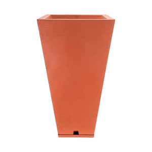 Zurique Large Terracotta Plastic Resin Indoor and Outdoor Planter Bowl