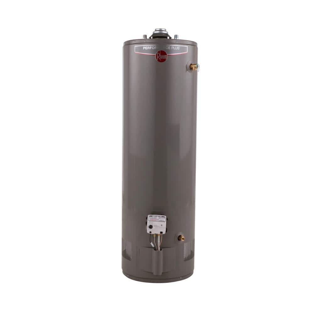 Rheem Performance Plus 40 Gal. Tall 9-Year 40,000 BTU Natural Gas Tank Water Heater -  628394