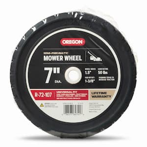 7" Wheel for Walk-behind Mowers, Universal Fit (R-72-107)