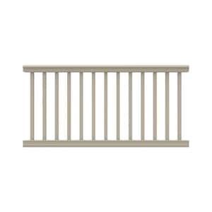 Bella Premier Series 6 ft. x 36 in. Clay Vinyl Level Rail Kit with Square Balusters