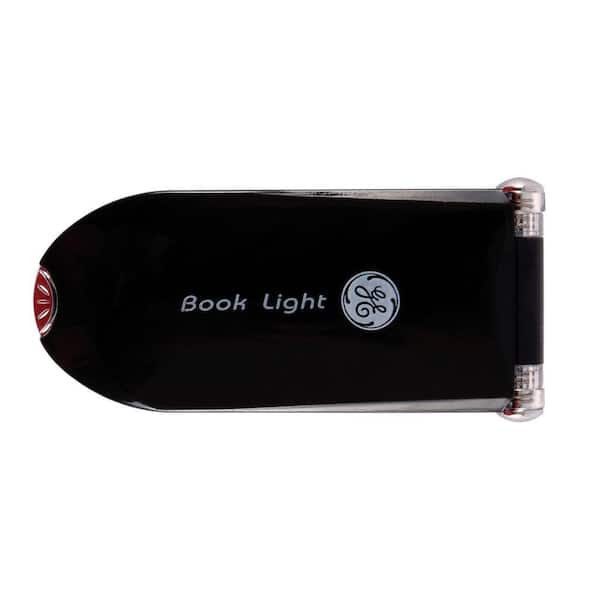 GE Black LED Battery-Operated Clip-On Booklight-DISCONTINUED