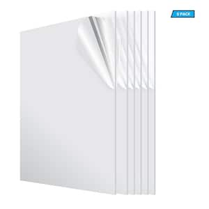 24 in. x 48 in. x 0.093 in. Clear Plexiglass Acrylic Sheet (6-Pack)