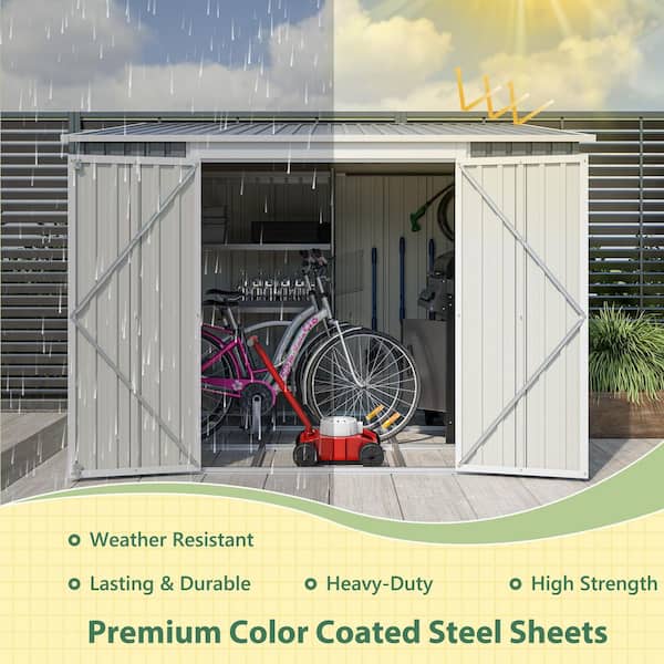 ◆ ともやん gray-thanaddo-metal-sheds-