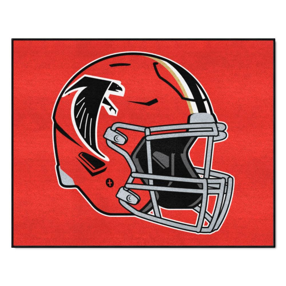 red atlanta falcons helmet