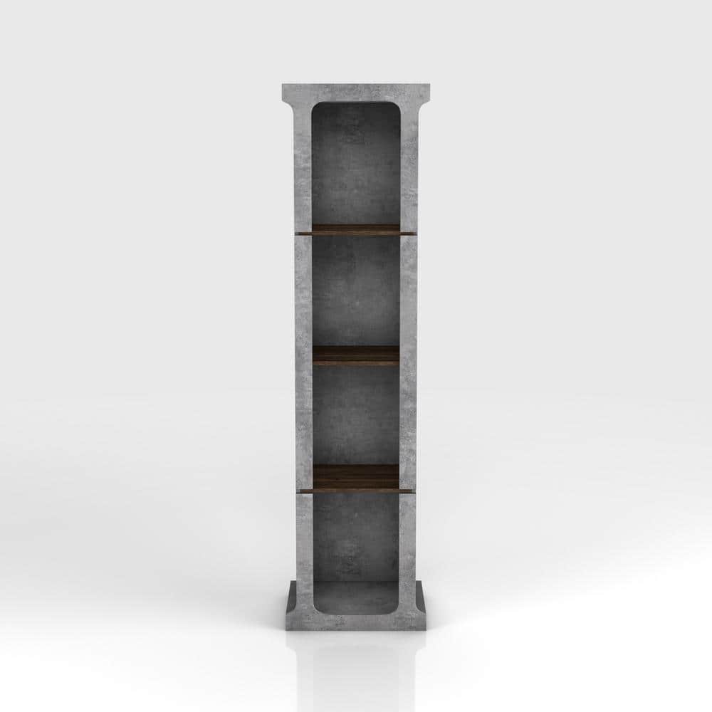 Furniture of America Frankee Cement 3-Shelf TV Tower YNJ-20800C20