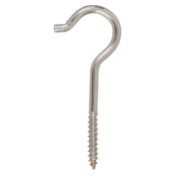 Everbilt #12 x 1-3/8 in. Stainless-Steel Screw Eye (4-Piece per Pack)  817231 - The Home Depot