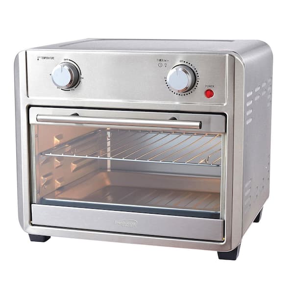 24 Qt Air Fryer Oven Toaster, Air Fryers Convection Oven, Accessories  Included, Silver 
