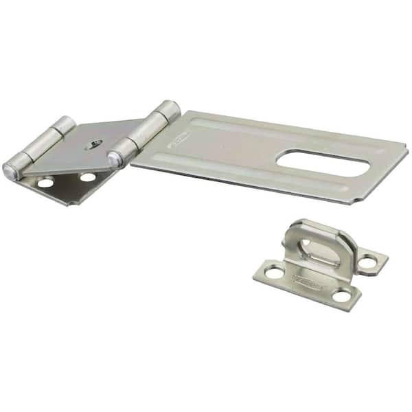 National Hardware 4-1/2 in. Zinc Plated Double Hinge Safety Hasp
