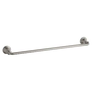 Devonshire 24 in. Towel Bar in Vibrant Brushed Nickel