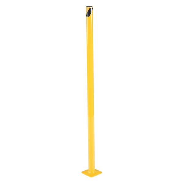 Vestil 42 in. X 1.75 in. Yellow Steel Pipe Safety Bollard