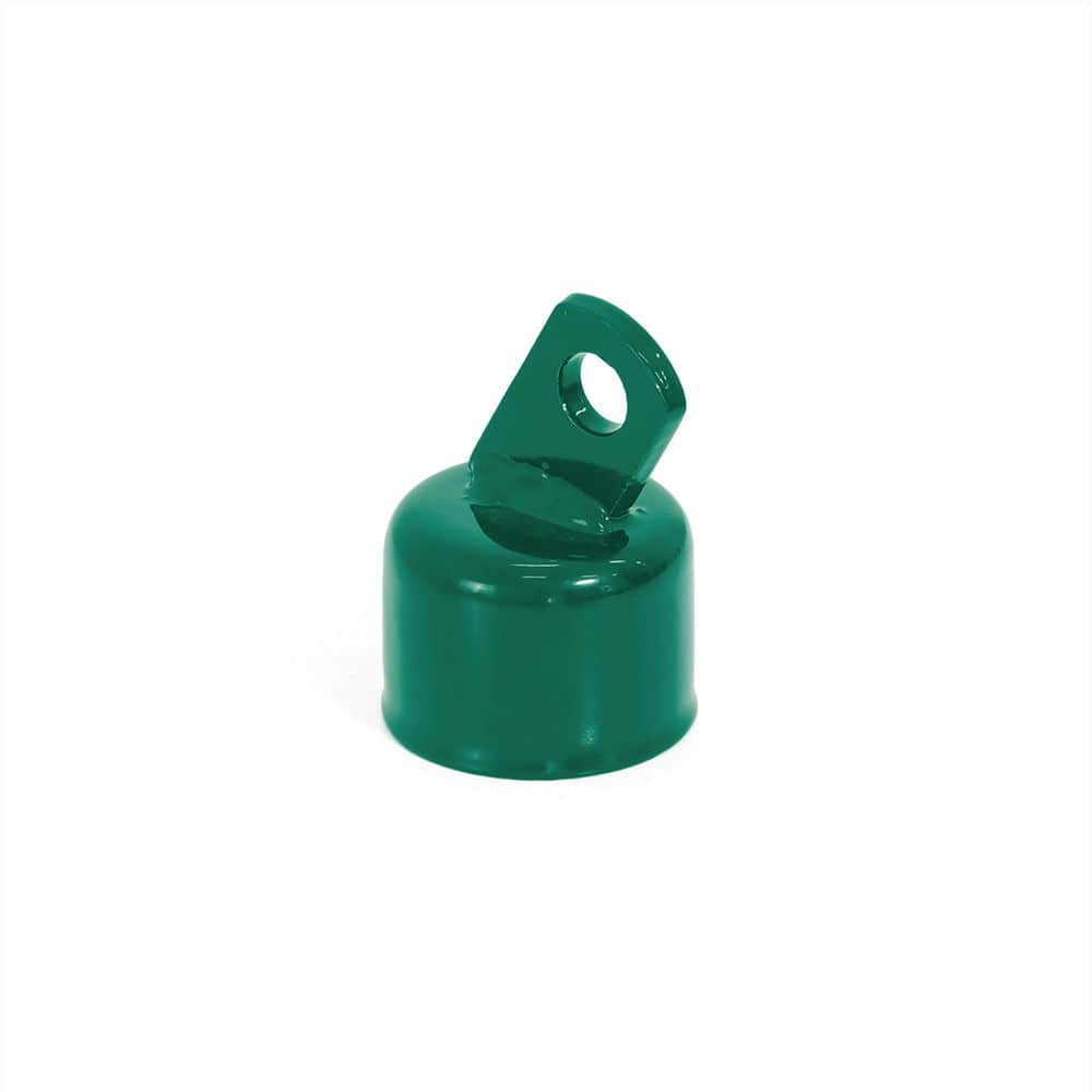 1-5/8 in. Chain Link Fence Green Galvanized Steel Top Rail End Cap price history on PriceWatchPro