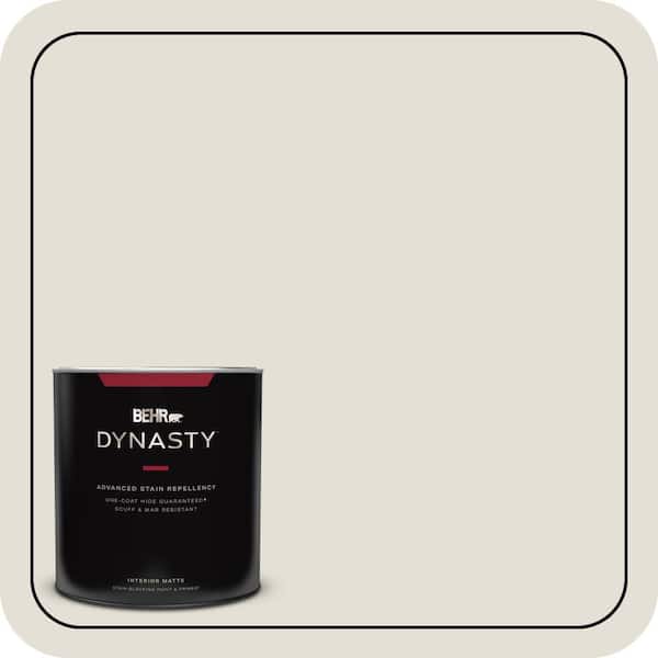 BEHR DYNASTY 1 qt. #ECC-15-2 Light Sandstone Matte Interior Stain-Blocking Paint and Primer