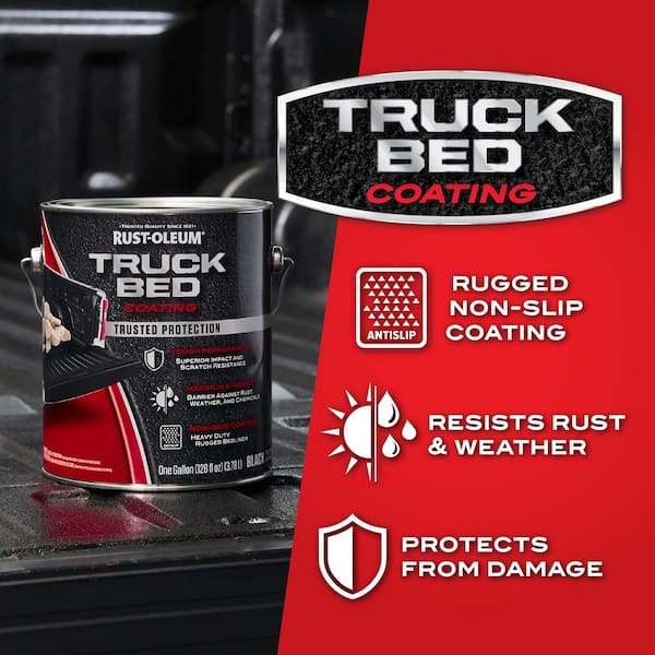 1 gal. Black Truck Bed Coating (2-Pack)