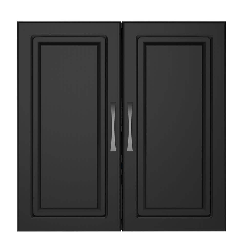 Trailwinds 24 in. Obsidian Black Wall Storage Cabinet