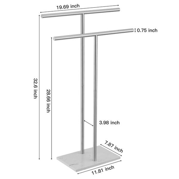 Tall discount towel stand