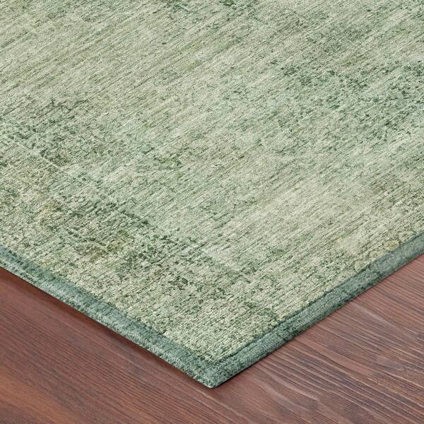 Chantille Machine Washable Indoor/Outdoor Abstract ACN2726 Aloe 3 ft. x 5 ft. Area Rug