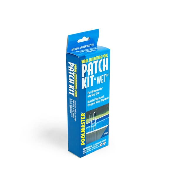 Pool Above Heavy Duty Vinyl Repair Patch Kit with Clear Sealant, Ideal for