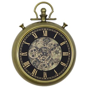 Simple Pocket Watch Gear Clock