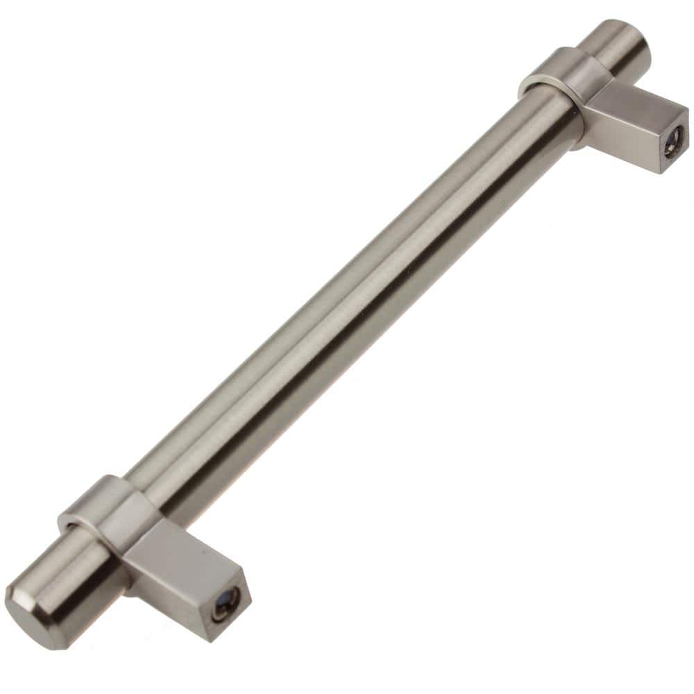 Brushed Stainless Steel 5-Inch Modern Bar Pull