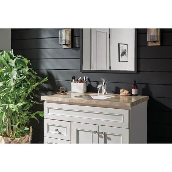 Parkwood Single Hole Single-Handle Bathroom Faucet with Pop-Up Assembly in Chrome