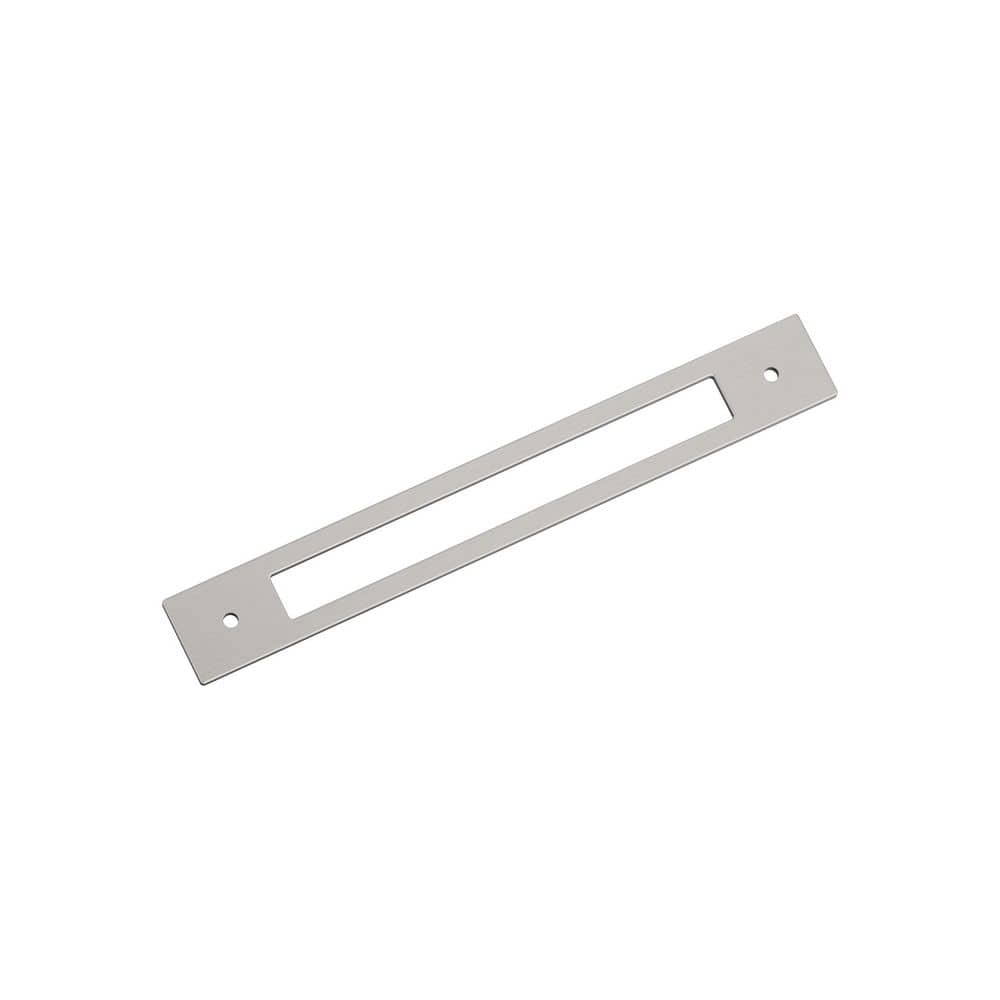 Medora 7-9/16 in. Center-to-Center Rectangle Satin Nickel Pull Cabinet Backplate price history on PriceWatchPro