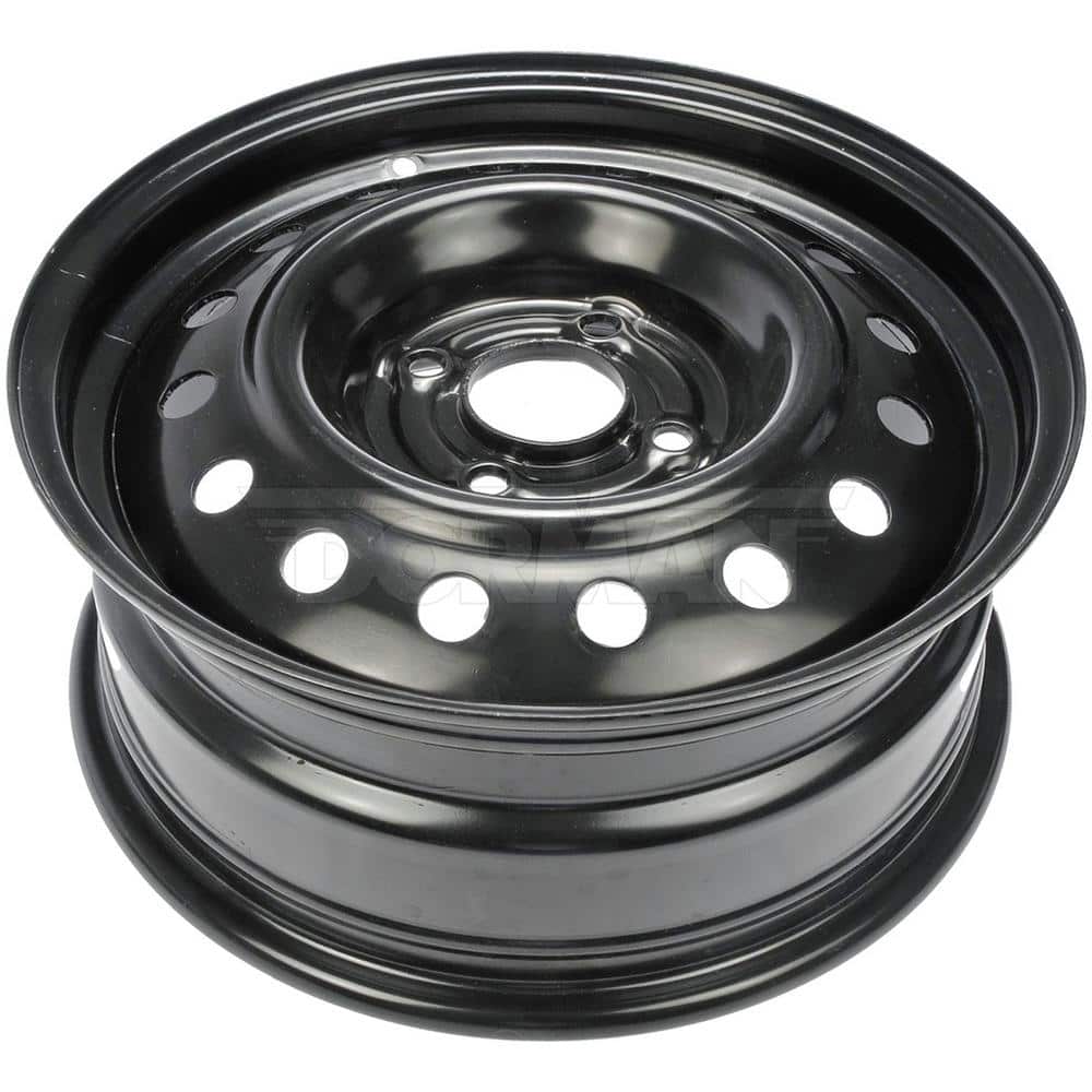 Dorman 939-112 Steel 16  Wheel Rim 16 x 6.5-inch 4-Lug Black  for Specific Nissan Models Fits select: 2007-2012 NISSAN SENTRA