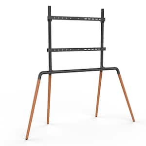 42-82 in. Artistic Easel Studio TV Stand for TVs Low Profile TV Stand Mount Vesa 200x200 to 600x400