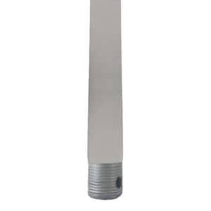 48 in. Brushed Nickel Ceiling Fan Extension Downrod for Modern Forms or WAC Lighting Fans