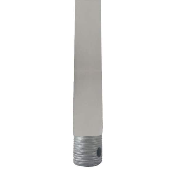 WAC Lighting 36 in. Brushed Nickel Ceiling Fan Extension Downrod for Modern Forms or WAC Lighting Fans