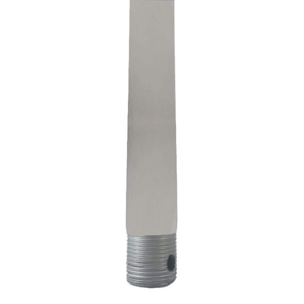 72-Inch Brushed Nickel Ceiling Fan Extension Downrod