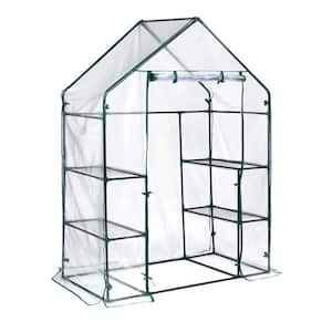 4 ft. 8 in. x 2 ft. 4 in x 6 ft. 4 in. Mini Greenhouse
