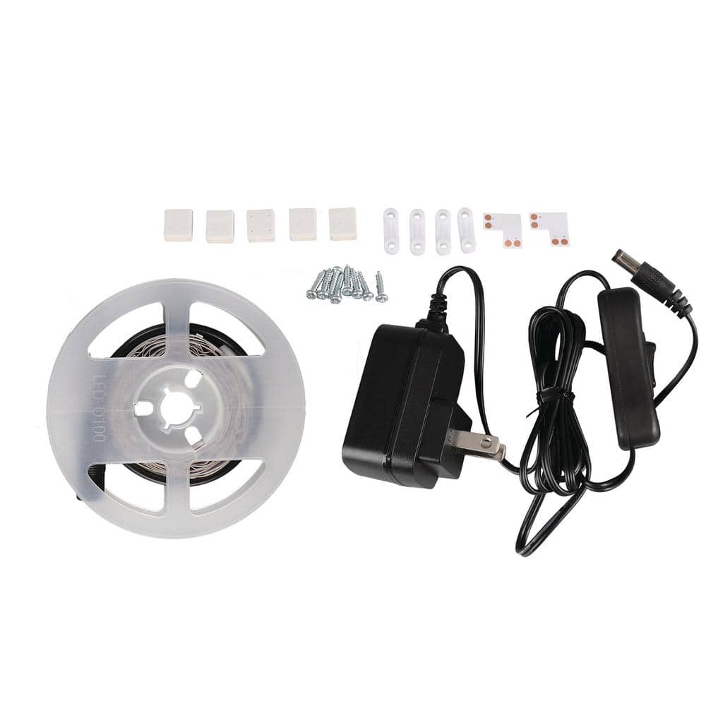 Warm White 78'' LED Tape Light with Adhesive Backing