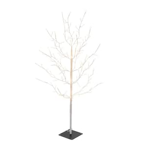 47.2 in. H Electric Tree with Warm White Micro LED Lights