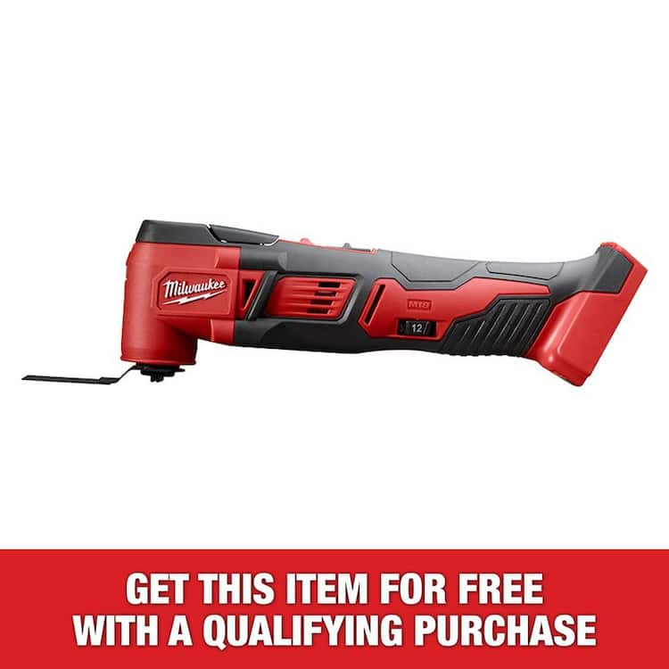 Milwaukee M18 18V Lithium-Ion Cordless Oscillating Multi-Tool (Tool-Only)