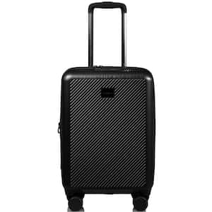 ICONIC II 20 in. Black Hardside Luggage Carry-on (1 bag) with Spinner Wheels