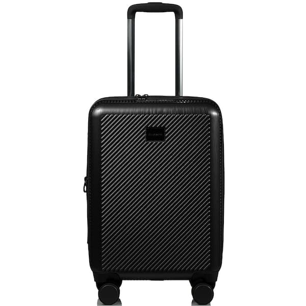 CHAMPS ICONIC II 20 in. Black Hardside Luggage Carry-on (1 bag) with Spinner Wheels
