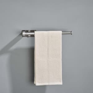 Stainless Steel Rustproof Self-Adhesive Kitchen Paper Towel Holder, in Brushed Nickel (2-Pack)